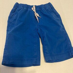 Hanna Andersson Kids Camp Baltic Blue Elastic Shorts Size 150cm  US Size 12